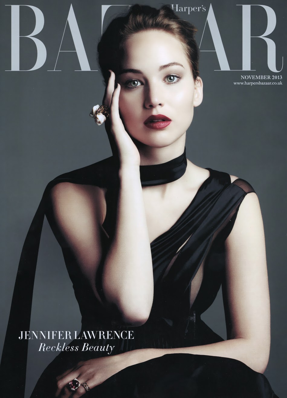 harpers bazaar uk jennifer lawrence