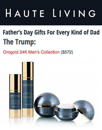 OROGOLD Men's Collection on HauteLiving.com