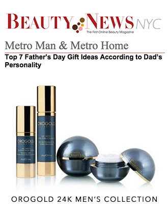 OROGOLD 24K Men's Collection on BeautyNewsNYC.com